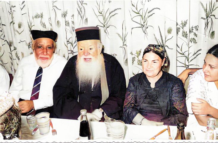 רבי שמואל בן הרוש עם הרה"ג יוסף משאש זצוק"ל 